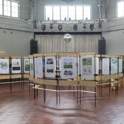 University of Brighton Architecture Exhibition at Open Market.
